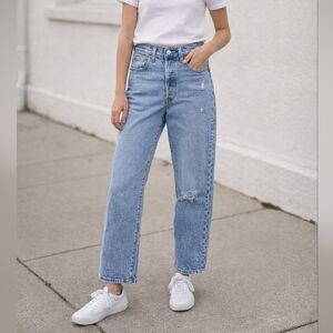 Levi's® Ribcage Stright Ankle Highest High Rise Size 24